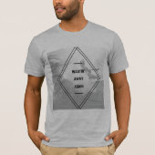 Der Wastin der Männer weg wieder T-Shirt (Vorderseite)