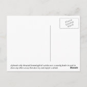 Der Watcher Hummingbird Postkarte (Rückseite)