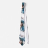 Der Watercolor-Gitarren-Krawatte der Männer Krawatte (Vorderseite)
