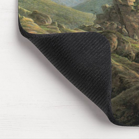 Der Watzmann - Caspar David Friedrich - 1824/1825 Mousepad (Ecke)