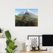 Der Watzmann Poster (Heimbüro)