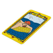 Der Wave_A_Kühlschrank fahren Magnet (Linke Seite)