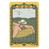 Der Wave_B_Kühlschrank fahren Magnet (Vertikal)