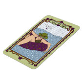 Der Wave_C_Kühlschrank fahren Magnet (Linke Seite)