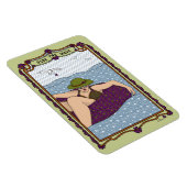 Der Wave_C_Kühlschrank fahren Magnet (Rechte Seite)