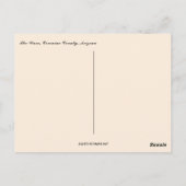 Der Wave Coconino Landkreis Arizona Postkarte (Rückseite)