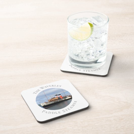 Der Waverley Paddle Steamer Getränkeuntersetzer (Rechte Seite)