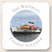 Der Waverley Paddle Steamer Getränkeuntersetzer (Vorderseite)