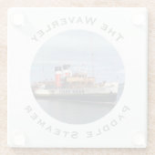 Der Waverley Paddle Steamer Glasuntersetzer (Rückseite)