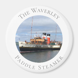 Der Waverley Paddle Steamer Magnet