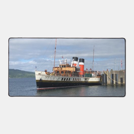 Der Waverley Paddle Steamer Schreibtischunterlage (Vorderseite)