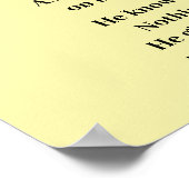 DER WEAVER POEM POSTER (Ecke)