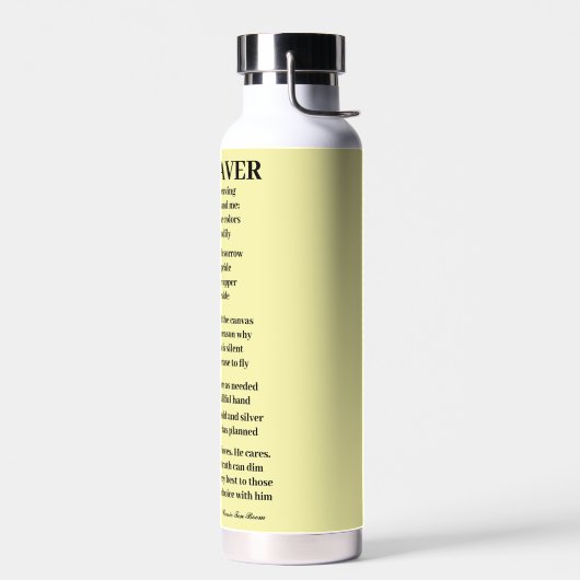 DER WEAVER POEM TRINKFLASCHE (Links)