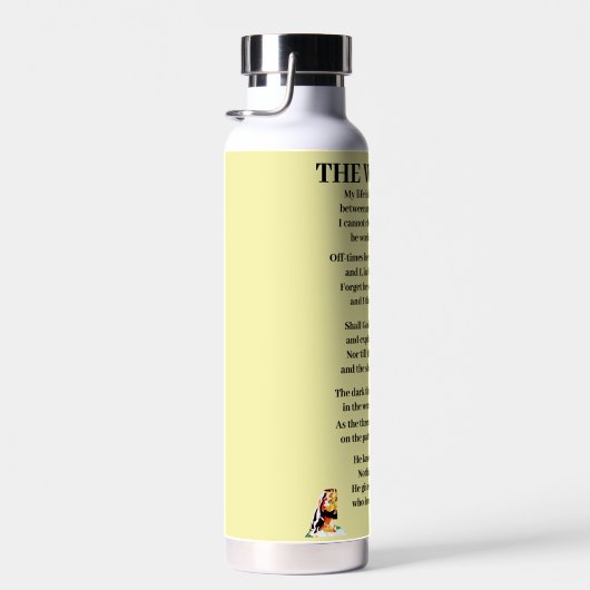 DER WEAVER POEM TRINKFLASCHE (Rechts)