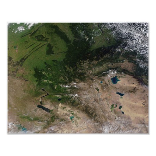 Der Wechsel der Vegetation Fotodruck (Vorne)