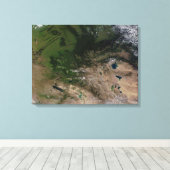 Der Wechsel der Vegetation Leinwanddruck (Insitu (Holzboden))