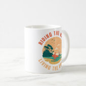 Der Weck reiten im Traum Kaffeetasse (VorderseiteRechts)