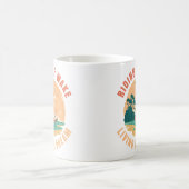 Der Weck reiten im Traum Kaffeetasse (Mittel)