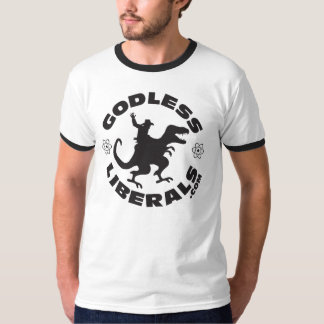 Der Wecker-Shirt der gottlosen liberalen T-Shirt