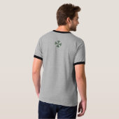 Der Wecker-T - Shirt 3 Kleeblatt-Männer (Schwarz voll)