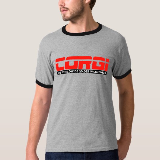 Der Wecker-T - Shirt der ESPN Corgi-Männer (Vorderseite)