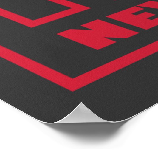 DER WEDGE NEWPORT STRAND KALIFORNIEN SURFEN POSTER (Ecke)