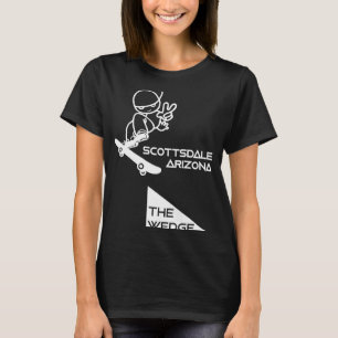 Der Wedge Scottsdale AZ-Skater T-Shirt