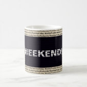 Der Weekender Kaffeetasse (Mittel)