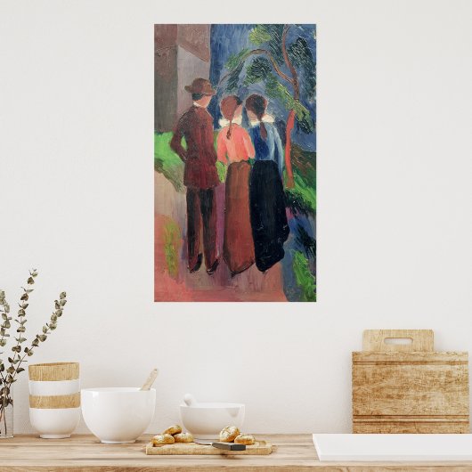 Der Weg 1914 Poster (Küche)