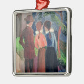 Der Weg, 1914 Silbernes Ornament (Links)