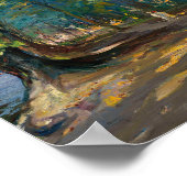 Der Weg am Fluss | Sir John Lavery Poster (Ecke)