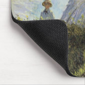 Der Weg, Dame mit einem Sonnenschirm Mousepad (Ecke)