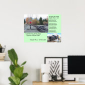 Der Weg, der 2008 noch nicht zurückgelegt wurde Poster (Heimbüro)