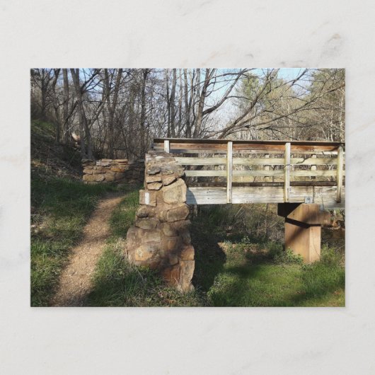 Der Weg der Appalachen Postkarte (Vorderseite)