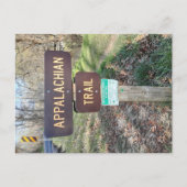 Der Weg der Appalachen Postkarte (Vorderseite)