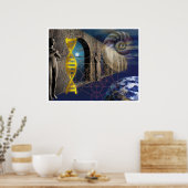 Der Weg der Evolution Poster (Küche)