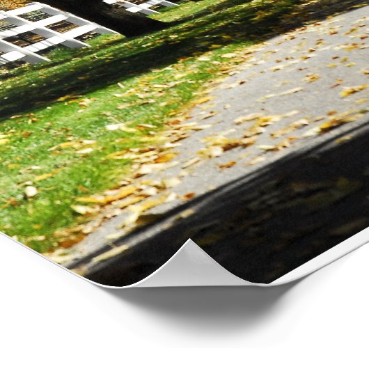 Der Weg der Farben Poster (Ecke)