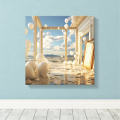 Der Weg der Freiheit Leinwanddruck (Insitu (Holzboden))