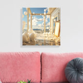 Der Weg der Freiheit Leinwanddruck (Insitu (Wohnzimmer))