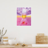 Der Weg der göttlichen Liebe Poster (Küche)