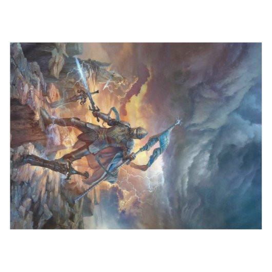 Der Weg der Könige Tischdecke (Vorderseite (Horizontal))