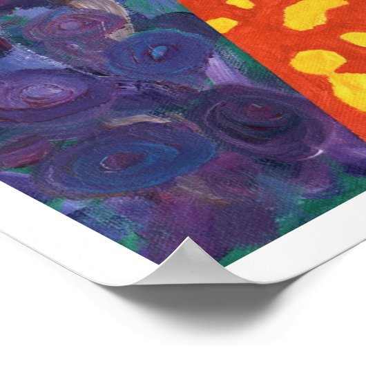 Der Weg, der nicht genommen wurde Poster (Ecke)