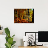 Der Weg, der nicht genommen wurde Poster (Heimbüro)