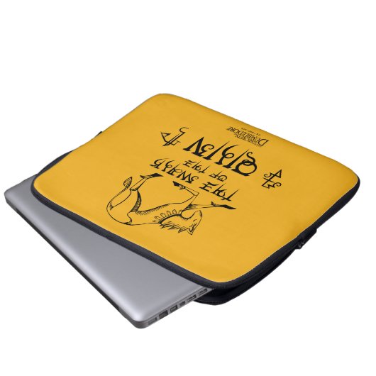 Der Weg der Qilin-Linie Grafik Laptopschutzhülle (Vorne Knopf)