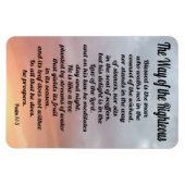 Der Weg der Rechtschaffenen Magnet (Horizontal)