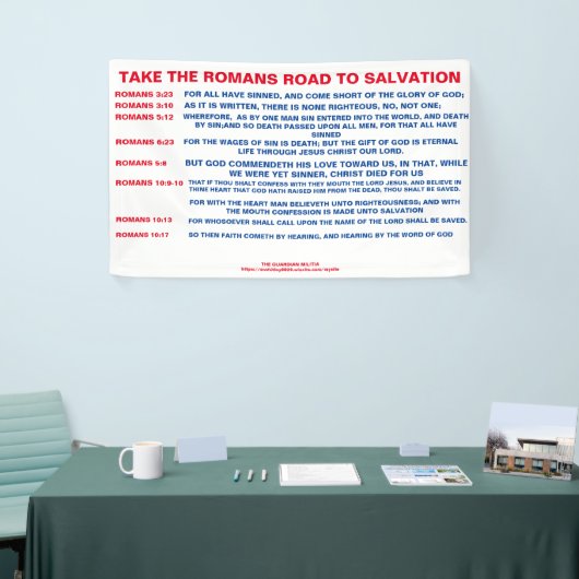 Der Weg der Römer zu einem Heilsbanner Banner (Messeveranstaltung)