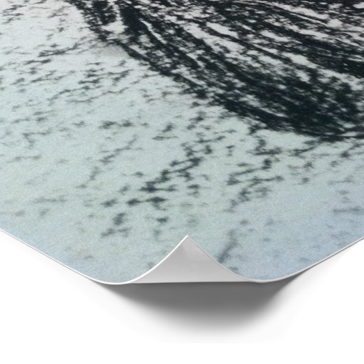 "Der Weg der Tränen" Poster (Ecke)