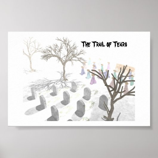 Der Weg der Tränen Poster (Vorne)