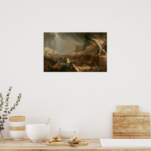 Der Weg des Empire: Zerstörung Poster (Küche)