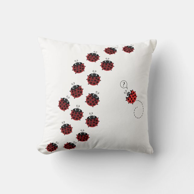 Der Weg des Frühlinges Kissen (Vorderseite)